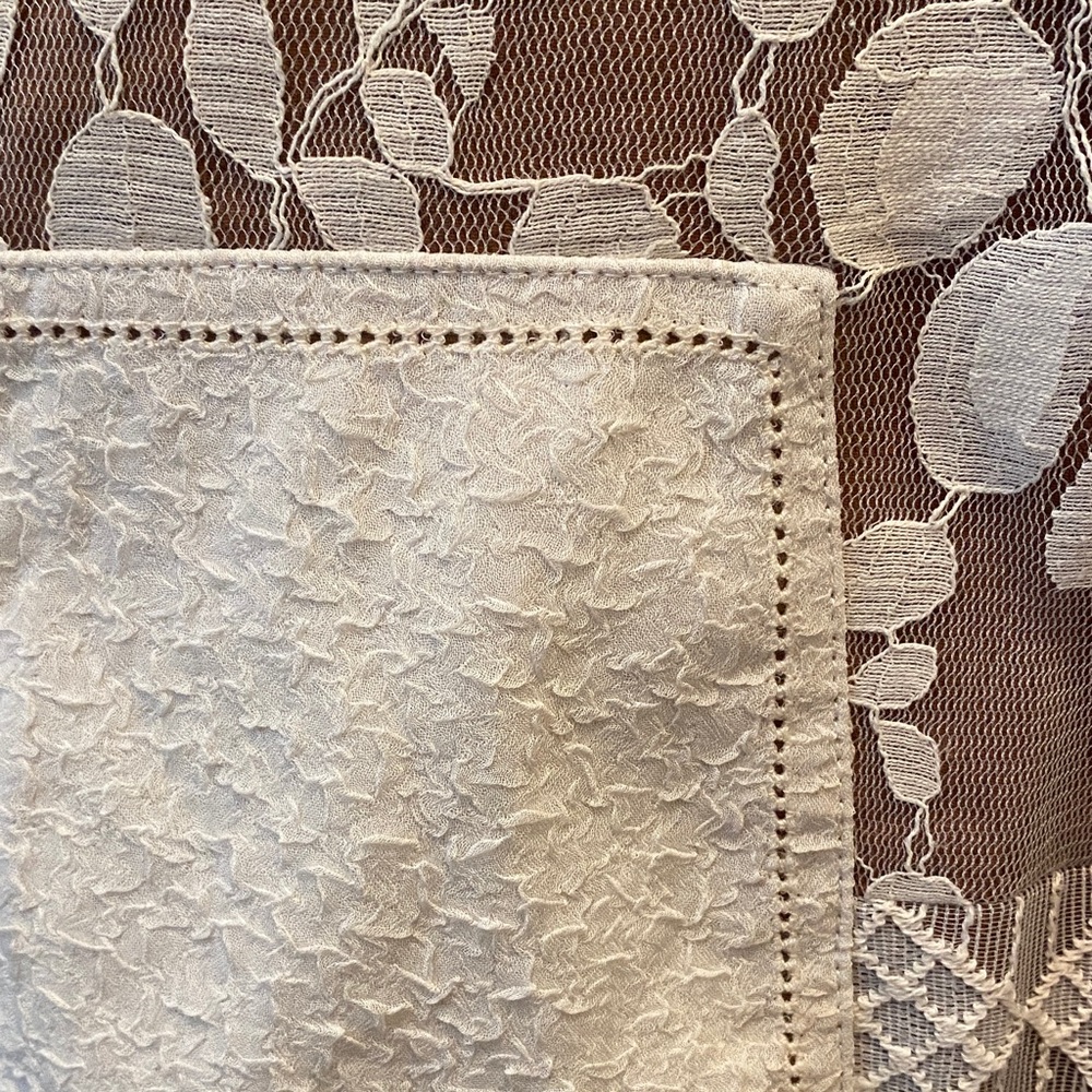 Byron Lars Cream and White Lace Midi Dress - Picture 5 of 5